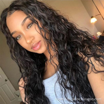 Wholesale Raw Indian Virgin Hair HD Lace Frontal Wig Women Curly Wig Full Swiss Lace Front Closure Human Hair Wig Kinky Curly